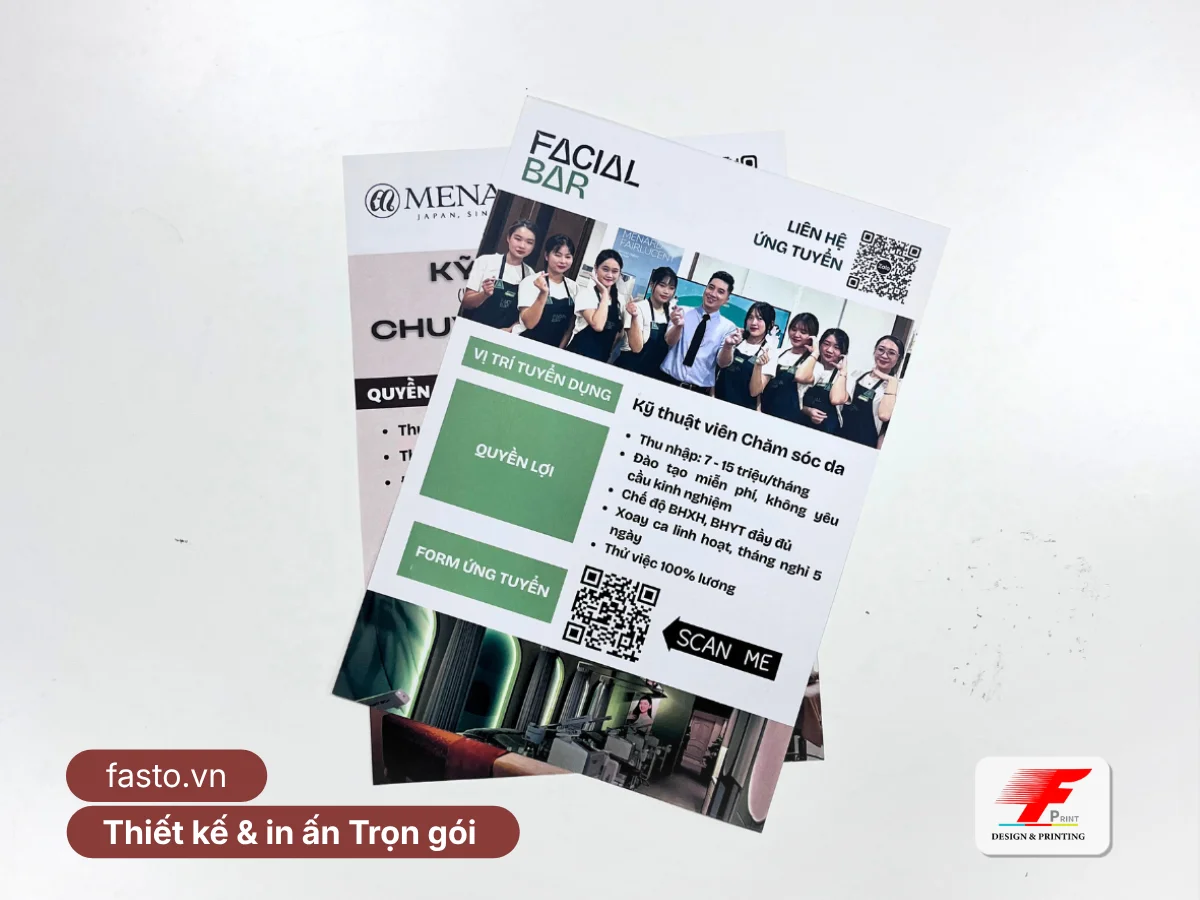 In Tờ Rơi Quảng Cáo TPHCM