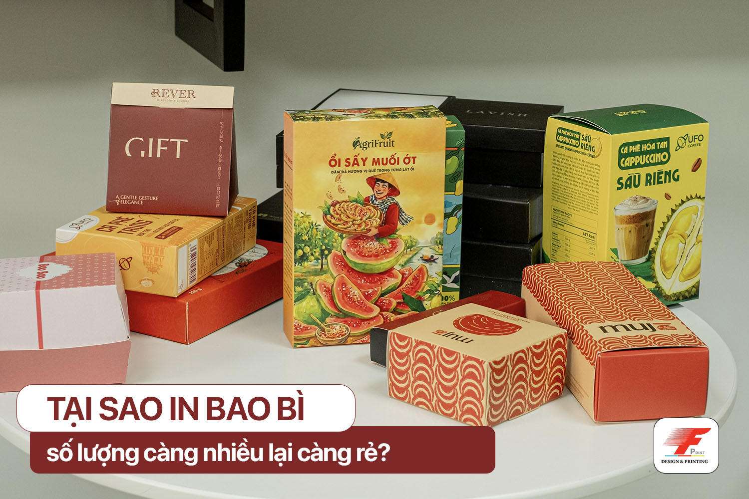 Tại sao in bao bì số lượng càng nhiều giá càng rẻ? Bài toán chi phí ra khuôn và bài chạy máy.