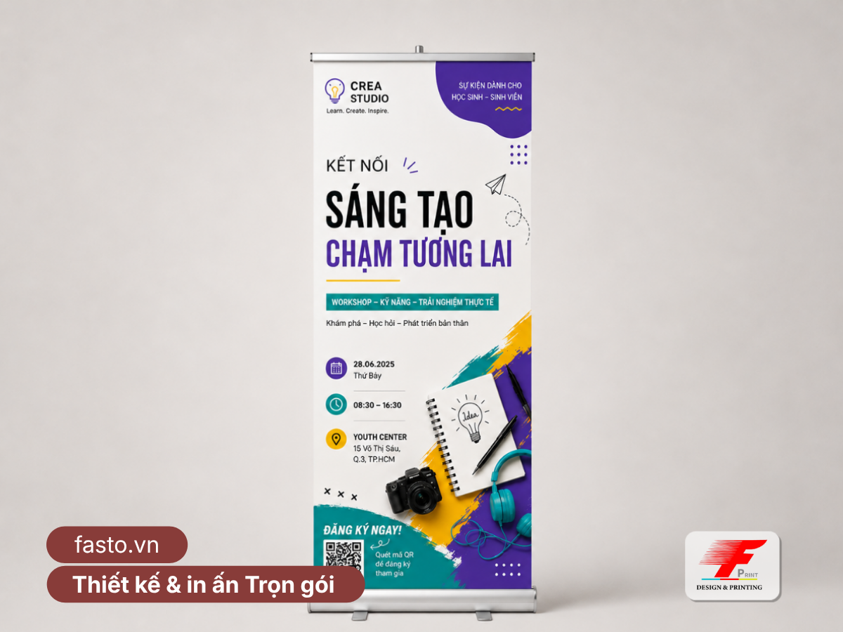 In Standee Quảng Cáo Sự Kiện