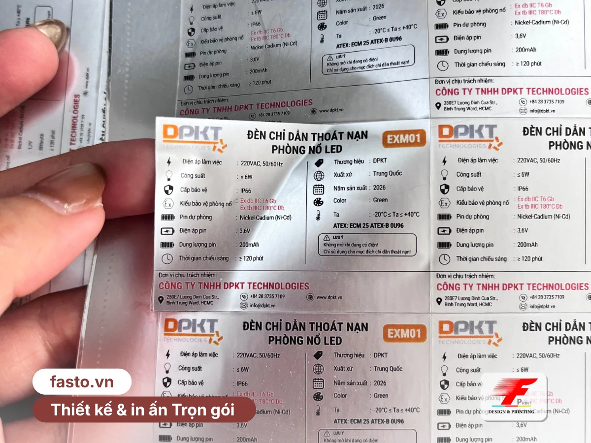 In Tem Decal Xi Bạc
