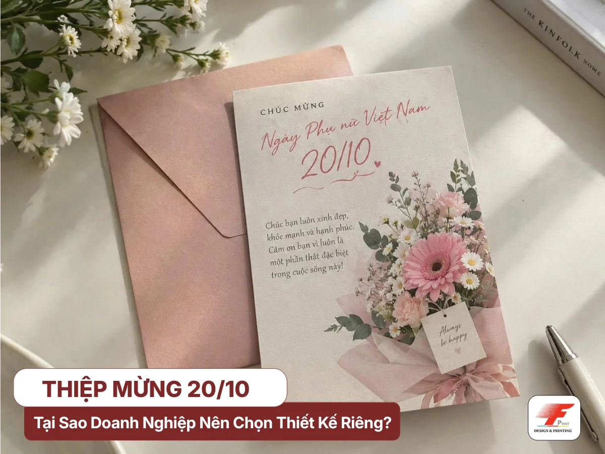 Tại sao doanh nghiệp nên chọn thiệp chúc mừng 20/10 thiết kế riêng?
